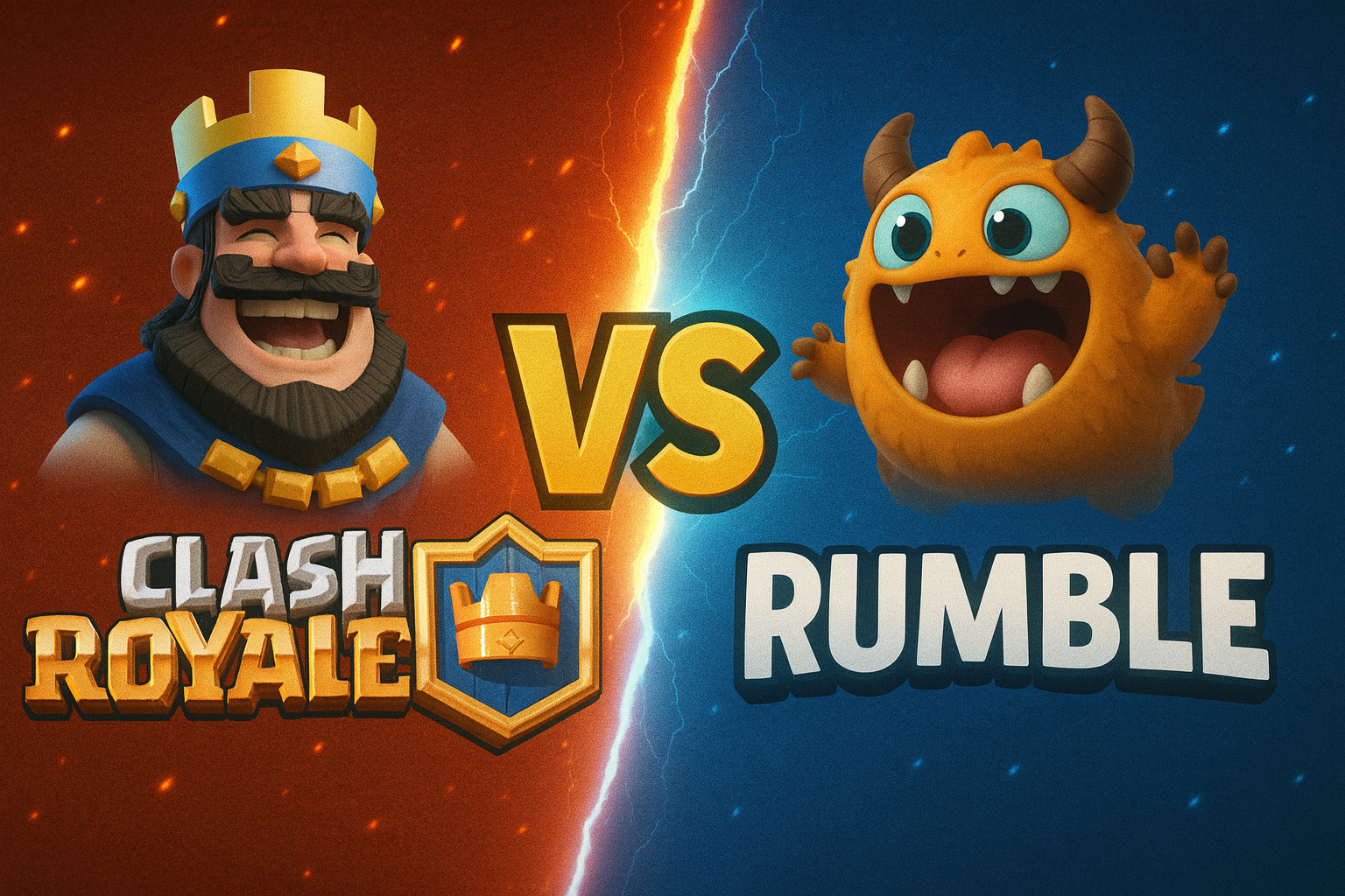 Clash Royale vs Rumble